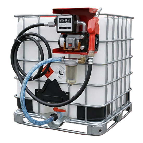 Мини АЗС — еврокуб с ТРК