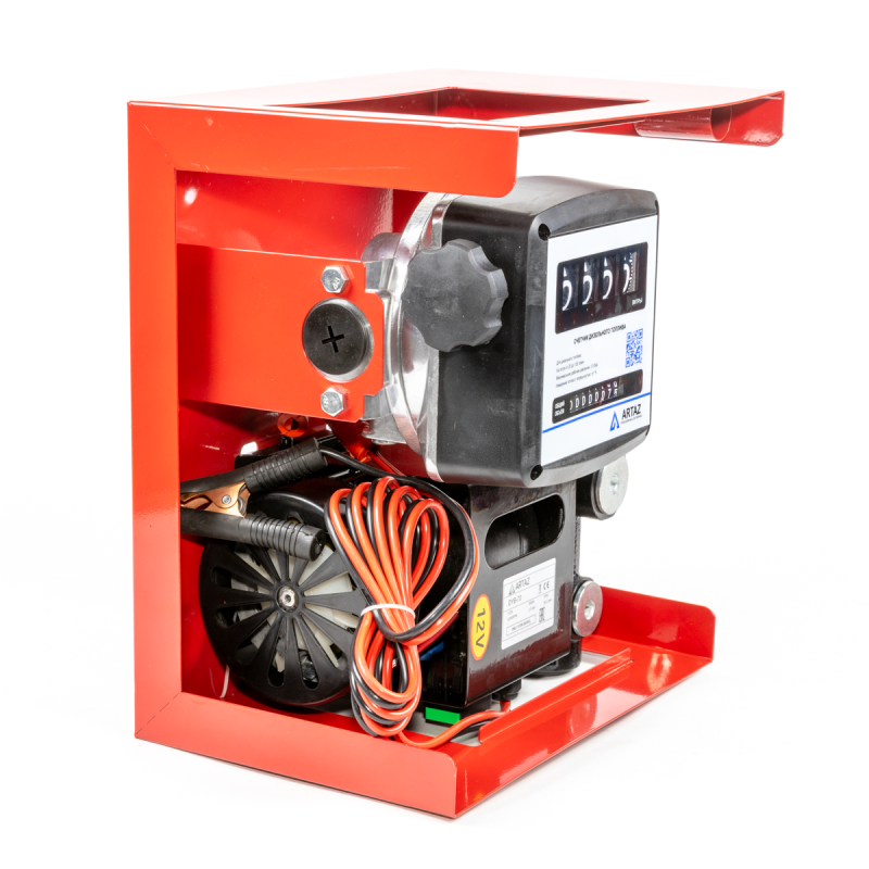 DCFD60NE-24 Комплект заправочный для ДТ 24v (насос DCFD60N + счетчик мех. FM150)