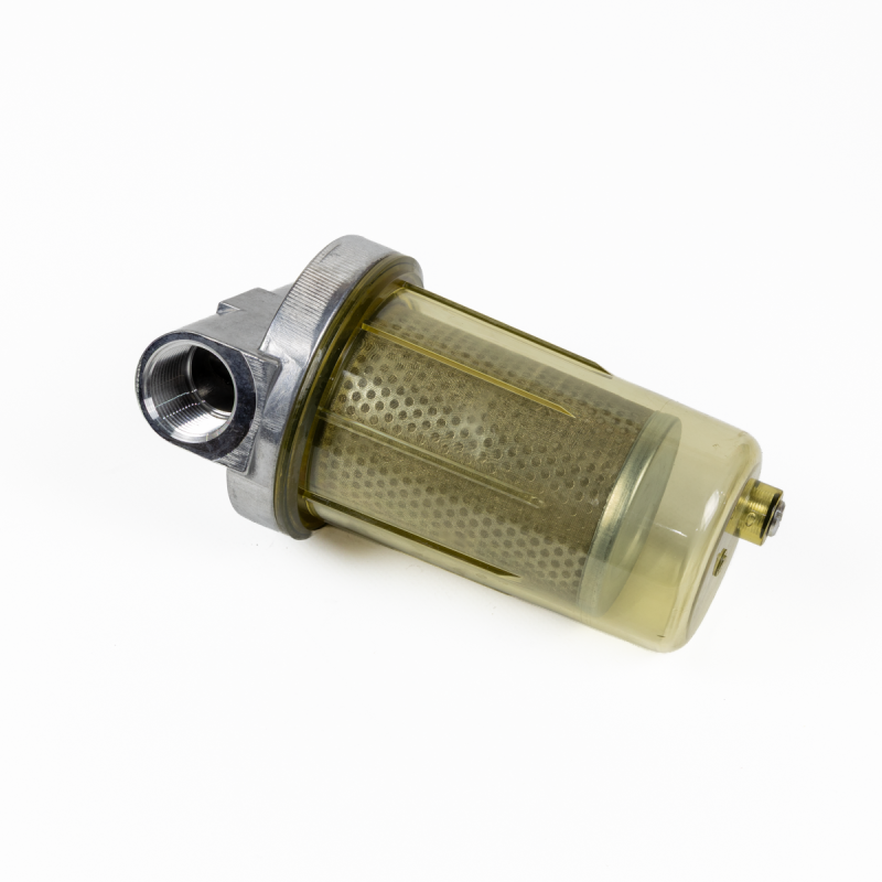 Фильтр очистки ДТ до 80 л/м, 30 мкм 1" прозрачная колба, мет. картридж GL-5