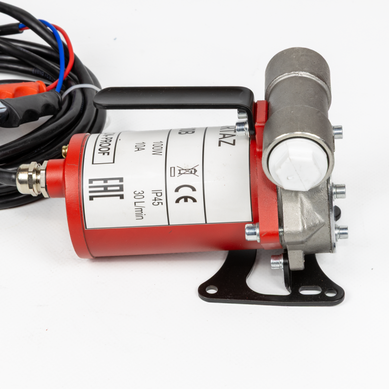 Насос для бензина 12V 3/4 бытовой с нержавеющей насосной камерой SS