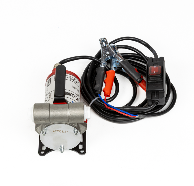 Насос для бензина 12V 3/4 бытовой с нержавеющей насосной камерой SS