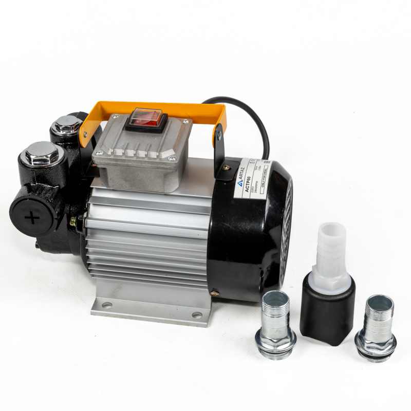 Насос для ДТ 220В до 60 л/м, 1" с принудительным охлаждением, ACTP60