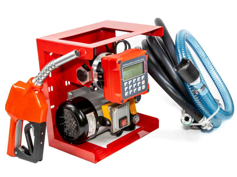 Насос для ДТ 220В со счетчиком с предварительной установкой объема налива ACFD60Q