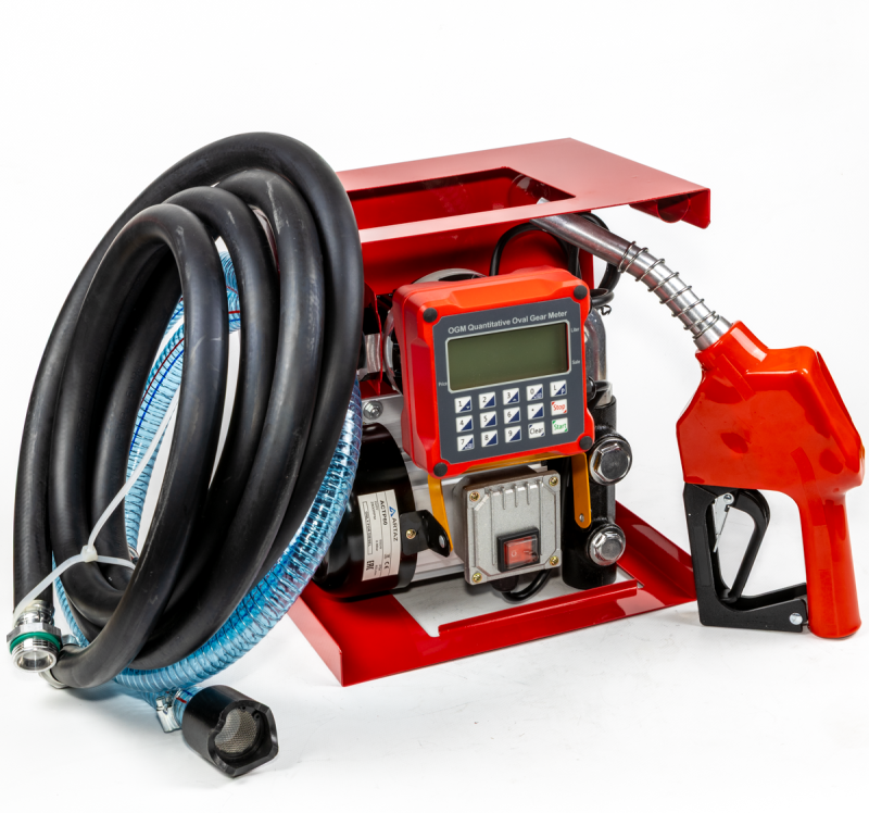 Насос для ДТ 220В со счетчиком с предварительной установкой объема налива ACFD60Q