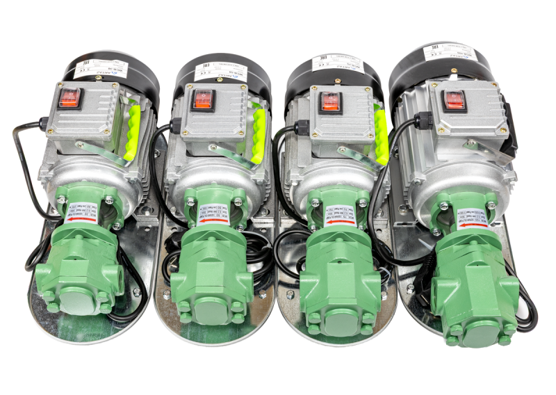 Насос шестеренчатый для невязких масел и ДТ 220V до 100 л/м, НШ-6/30-М 1.1 кВт, WCB-100