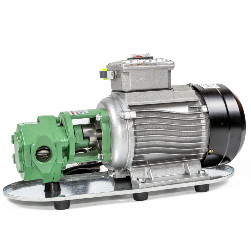 Насос шестеренчатый для невязких масел и ДТ 220В до 30 л/м 3/4"F НШ-2/30-М 0,35 кВт, WCB-30