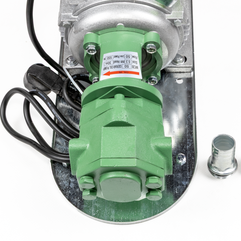 Насос шестеренчатый для невязких масел и ДТ 220В до 50 л/м 3/4"F НШ-3/30-М 0.55 кВт, WCB-50