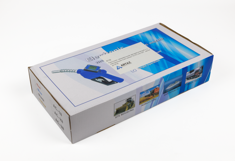 Пистолет заправочный автоматический с электронным счетчиком 10-70 л/м K18