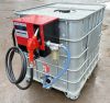 Мини АЗС еврокуб в металл с колонкой Cube для ДТ 220V 60 л/м