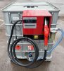 Мини АЗС еврокуб в металл с колонкой Cube для ДТ 220V 60 л/м
