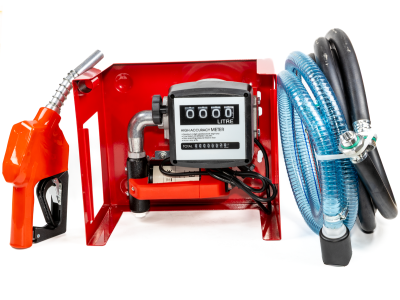 Комплект заправочный для ДТ 220V на мет платформе ACFD60E: насос 60 л/м ACTP60, счетчик мех FM120