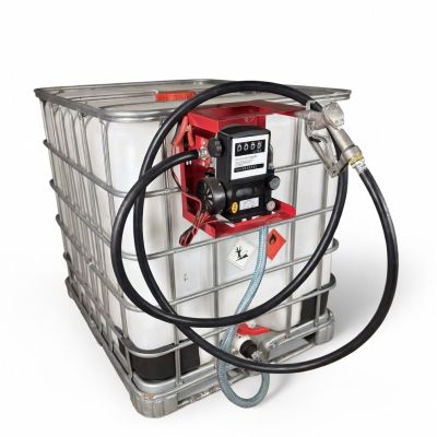 Мини АЗС для ДТ 12 вольт 60 л/мин, ручной пистолет, Базовая