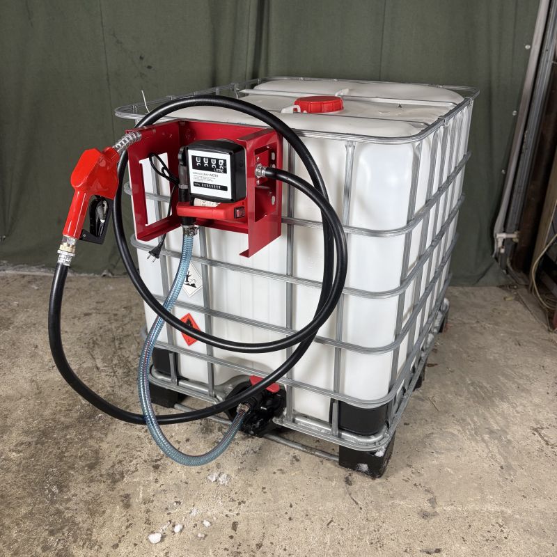 Мини АЗС для ДТ 220 вольт 40 л/мин, ручной пистолет, Эконом