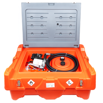 Мини АЗС для топлива 200 л насос 12В авт. пистолет GTK-110 12V