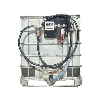 Мини АЗС для ДТ 24 вольт 40 л/мин, ручной пистолет, серия Евро