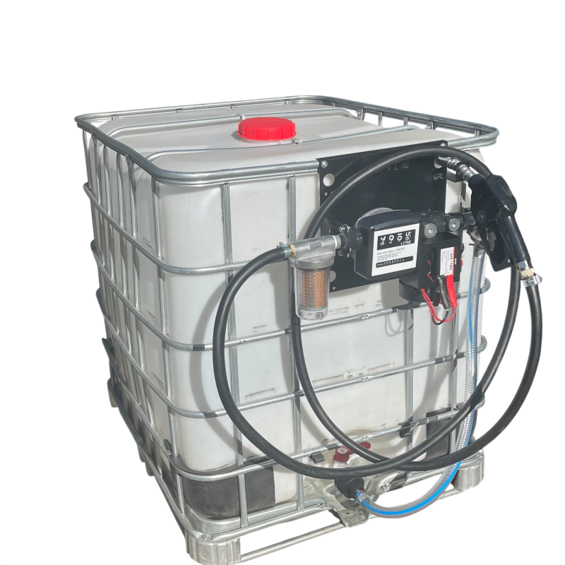 Мини АЗС для ДТ 12 вольт 40 л/мин, ручной пистолет, серия Евро