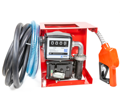 Насос для бензина 220v с мех. счетчиком (насос aceX50, счетчик FM-120, пистолет, шланг) ACEX60-K