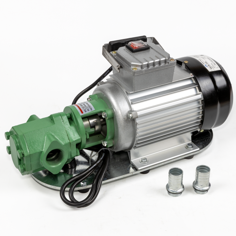 Насос шестеренчатый для невязких масел и ДТ 220V до 100 л/м, НШ-6/30-М 1.1 кВт, WCB-100