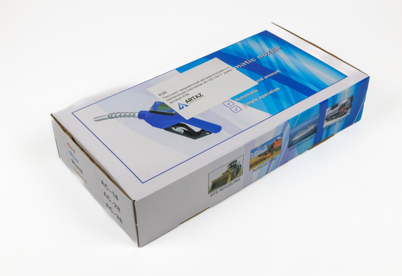 Пистолет заправочный автоматический с электронным счетчиком 20-120 л/м K28